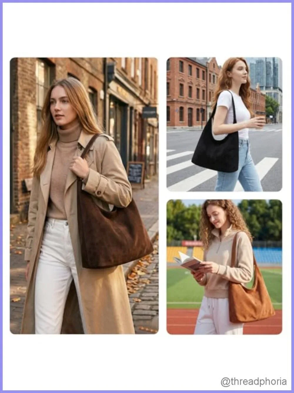 N/A slouchy faux